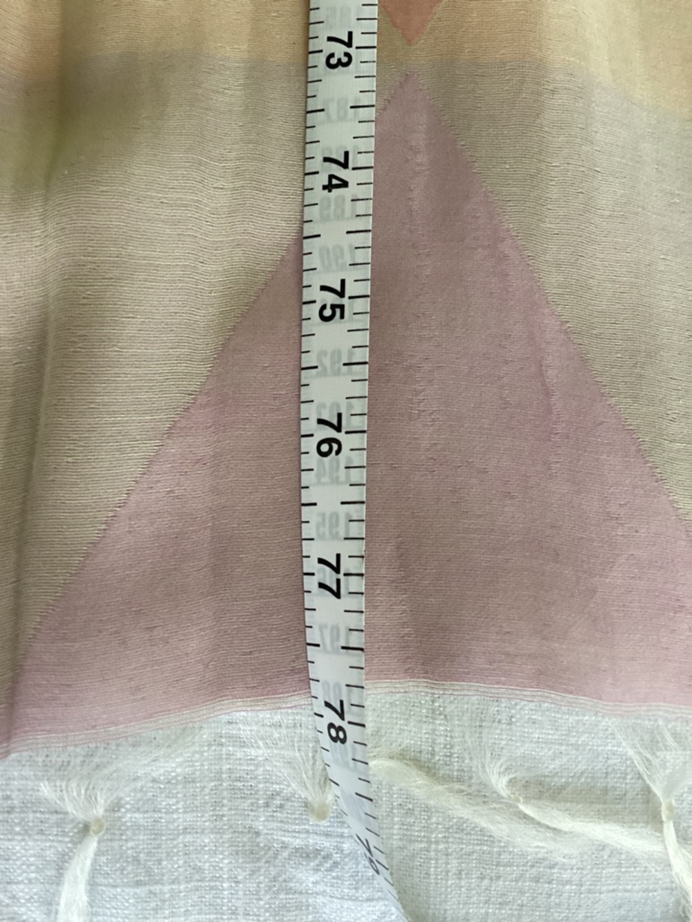 Peruvian Connection Sorbetto Shawl Sunset Cotton Silk Lightweight Wrap Scarf NWT - Picture 12 of 15